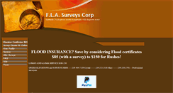 Desktop Screenshot of flasurveys.com