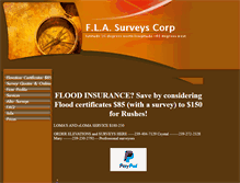 Tablet Screenshot of flasurveys.com